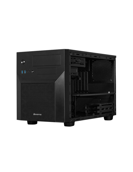 CARCASA CHIEFTEC, Mini Tower, mATX, "GAMING CUBE 02", fara sursa, USB 3.0 x 2, Jack 3.5mm x 2, mesh, "CI-02B-OP"
