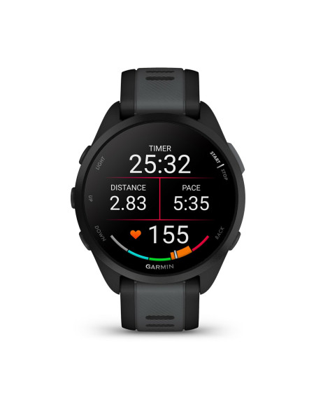Smartwatch Forerunner 165 Music Black/Slate grey "010-02863-30"