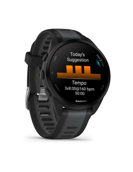 Smartwatch Forerunner 165 Music Black/Slate grey "010-02863-30"