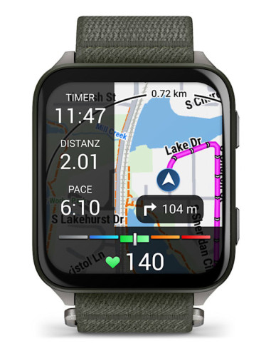 Smartwatch Venu X1 Moss with Titanium Caseback...