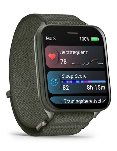 Smartwatch Venu X1 Moss with Titanium Caseback...
