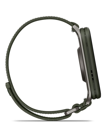 Smartwatch Venu X1 Moss with Titanium Caseback and Moss ComfortFit Nylon Band "010-02980-03"