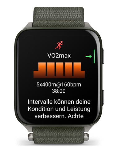 Smartwatch Venu X1 Moss with Titanium Caseback...