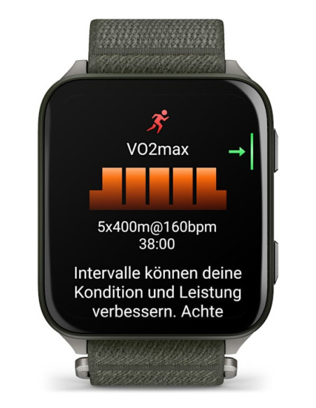Smartwatch Venu X1 Moss with Titanium Caseback and Moss ComfortFit Nylon Band "010-02980-03"