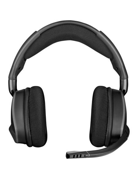 CASTI Corsair, "Void RGB Elite", wireless, gaming, utilizare multimedia, microfon pe brat, conectare prin 2.4 GHz (WiFi), negru,
