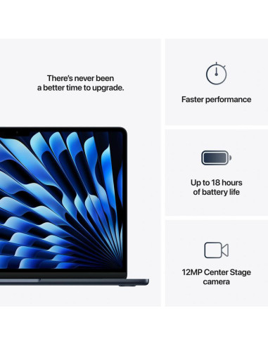 Laptop APPLE MA13 M4 CPU-10/GPU-10/16GB/1TB INT BK