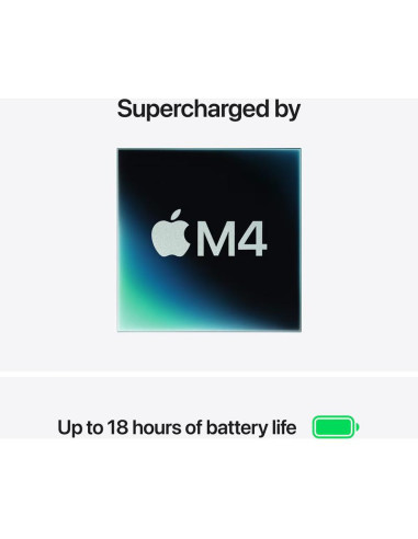 Laptop APPLE MA13 M4 CPU-10/GPU-10/16GB/1TB INT BK