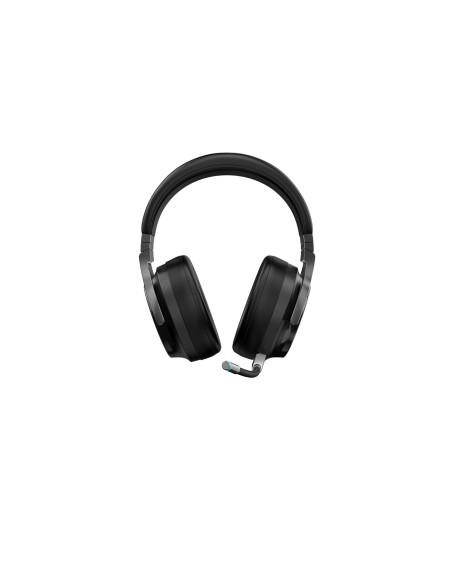 CASTI Corsair, "Virtuoso RGB", wireless, cu fir, gaming, utilizare multimedia, mic pe brat, detasabil, conectare prin 2.4 GHz(Wi