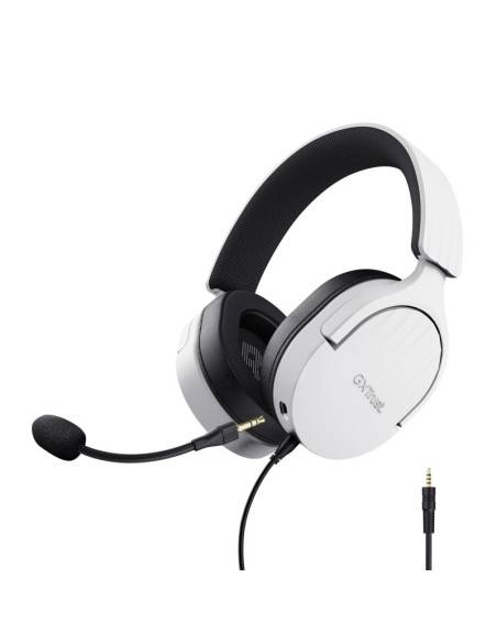 Casti audio TRUST Casti Trust cu fir GXT 489W Fayzo, alb