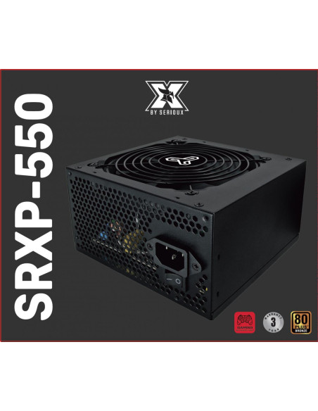 Surse PC SERIOUX SURSA PC SERIOUX 550W 80+ BRONZE FAN12CM