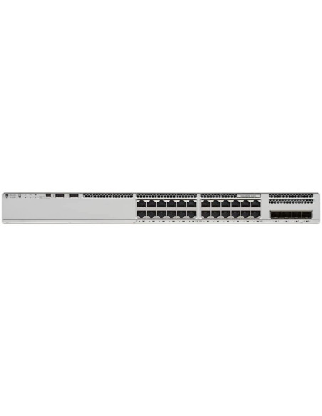 SWITCH PoE CISCO, "Catalyst 9200L-24T"port Gigabit x 24, managed, rackabil, carcasa metalica, "C9200L-24T-4G-E"