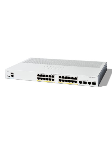 Switch Cisco Catalyst C1200-24P-4G, 24 porturi...