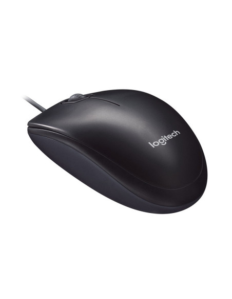 MOUSE LOGITECH, "M90", PC sau NB, cu fir, USB, optic, 1000 dpi, butoane/scroll 3/1, , gri, "910-001793" (include TV 0.18lei)