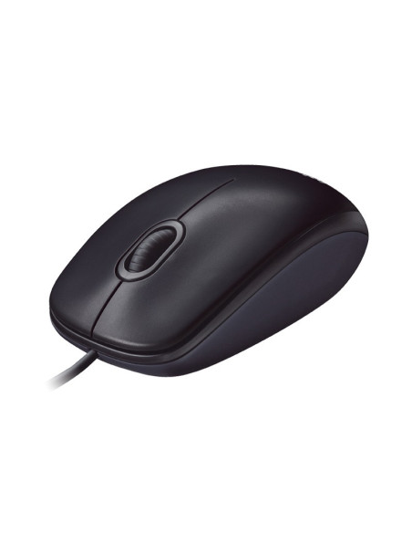 MOUSE LOGITECH, "M90", PC sau NB, cu fir, USB, optic, 1000 dpi, butoane/scroll 3/1, , gri, "910-001793" (include TV 0.18lei)
