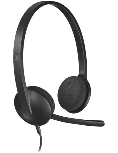 CASTI Logitech, "H340", cu fir, standard,...