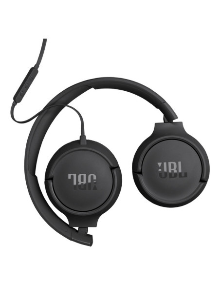 Casti cu Fir Tune 520C Pliabile USB-C Negru "JBLT520CBLK"