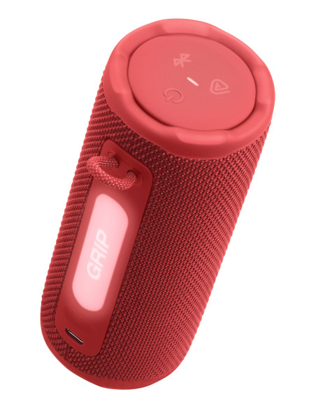 Boxa portabila JBL Grip, Bluetooth, Pro Sound, Auracast, Autonomie 14 ore, Lumina ambientala, IP68, Rosu "JBLGRIPRED"