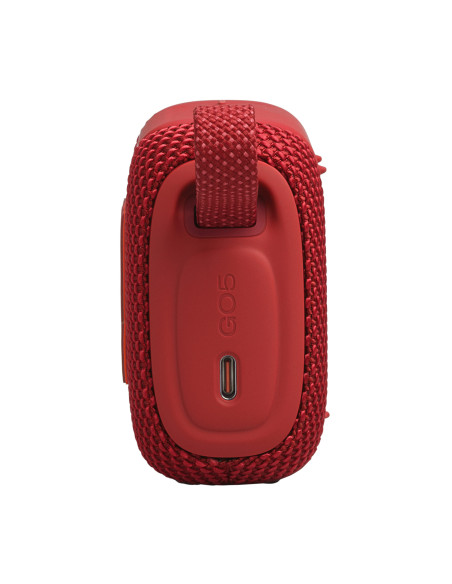 Boxa portabila JBL GO 5, 4.8 W, Bluetooth 6, USB-C, Autonomie 8 ore, IP68 (Rosu) "JBLGO5RED"