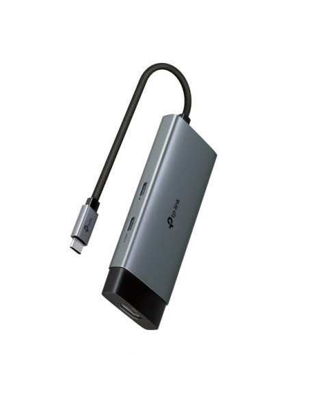 DOCKING STATION TP-Link, porturi USB: USB 3.0x2 + USB-C PDx1, USB-C x 1, 1 x HDMI, conectare prin USB Type-C, lungime cablu 10 c