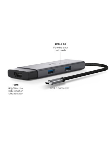 DOCKING STATION TP-Link, porturi USB: USB 3.0x2...