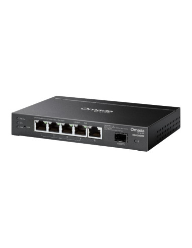 Switch POE TP-Link, 6-Port Gigabit Smart Switch...