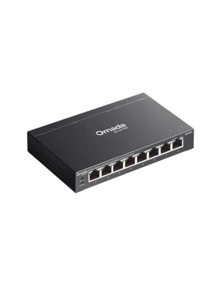 SWITCH TP-Link Easy Managed, Omada 8-Port Gigabit PoE+, metalic "ES208GP"