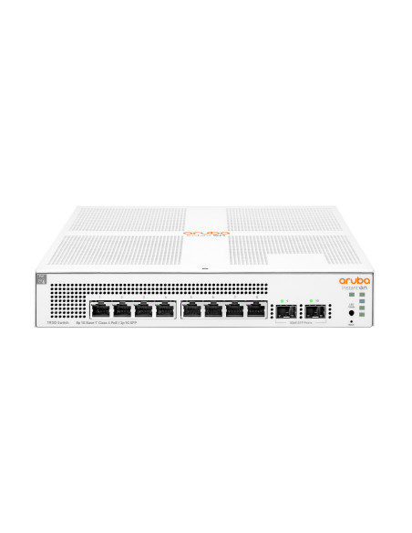 SWITCH. PoE HP, "Aruba Instant On 1930"port Gigabit x 8, SFP SFP x 2, managed, carcasa metalica, "JL681A"