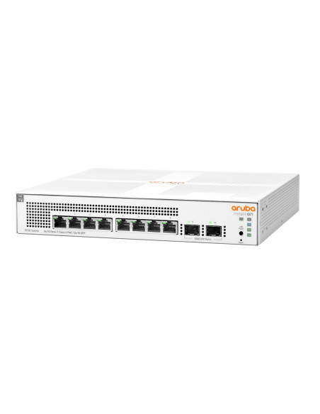 SWITCH. PoE HP, "Aruba Instant On 1930"port Gigabit x 8, SFP SFP x 2, managed, carcasa metalica, "JL681A"
