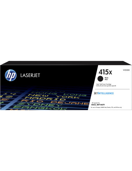 Toner Original HP Black, nr.415X, pentru MFP M454 M479 M480, 7.5K, , "W2030X"