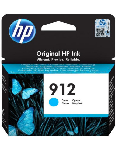 Cartus Cerneala Original HP Cyan, nr.912,...