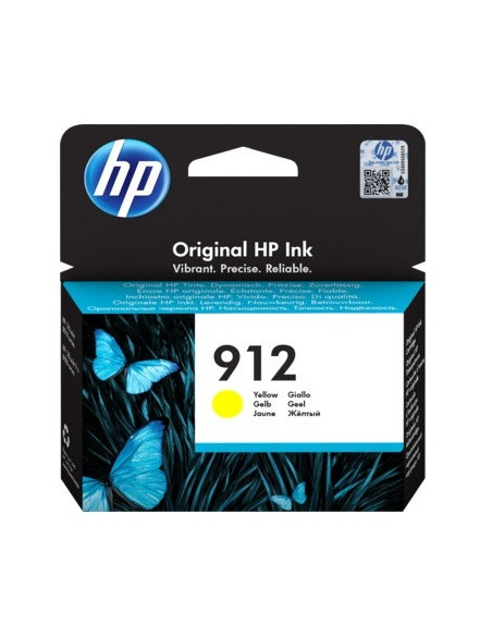 Cartus Cerneala Original HP Yellow, nr.912, pentru OfficeJet 8013 8023, 0.315K, , "3YL79AE"