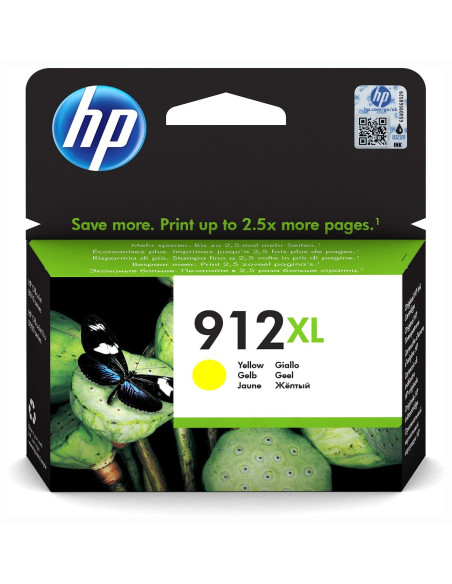 Cartus Cerneala Original HP Yellow, nr.912XL, pentru OfficeJet 8013 8023, 825, , "3YL83AE"