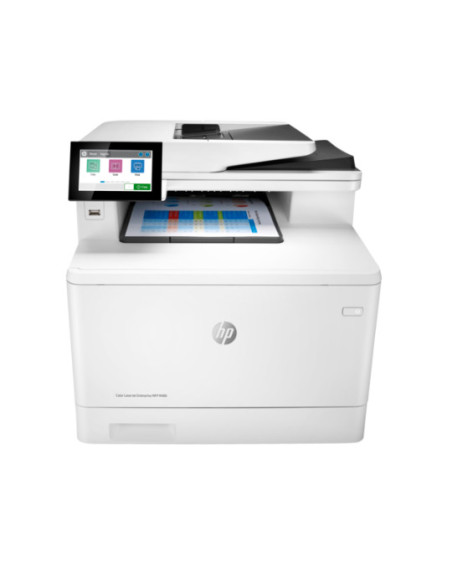 Multifunctional Laser Color HP MFP M480f, A4, Functii:Impr Scan Cop Fax,Viteza Print Mono:27ppm,Viteza Print color:27ppm,Conecti