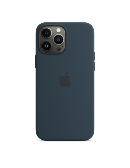 HUSA Smartphone Apple, pt iPhone 13 Pro Max, tip back cover (protectie spate) cu MagSafe, silicon, MagSafe, albastru, "mm2t3zm/a