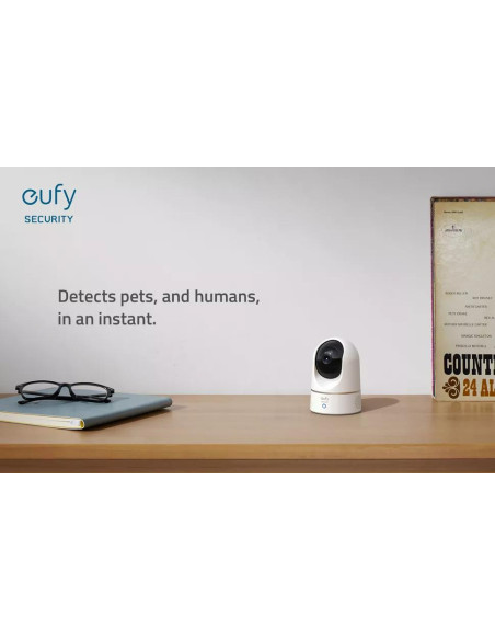 Camera supraveghere "eufy E220" IP, interior, Wireless, 2k, 1080p, alb, "T8410322", - 0194644020941
