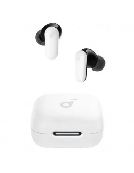 Casti TWS Anker "Soundcore P30i", tip butoni, utilizare multimedia, Bluetooth 5.4, ANC, durata baterie pana la 45 ore, IP54, alb