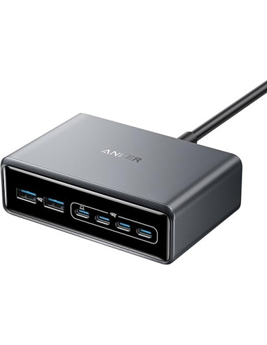 Alimentator retea Anker, 200W, GaN, 4 x USB-C,...