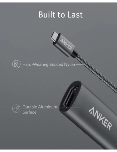 Adaptor video Anker, USB Type-C la HDMI(M),...