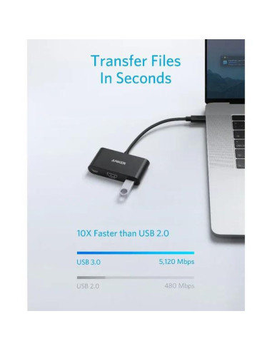 DOCKING Station Anker 3-in-1, porturi: HDMI (M)...