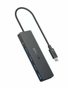 HUB Anker, 4-in-1, USB 3.0 x 4 porturi, incarcare prin...