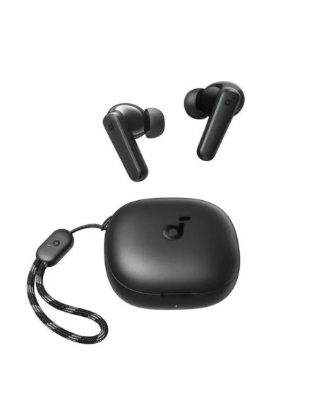Casti TWS Anker "Soundcore R50i v2", tip butoni, utilizare multimedia, Bluetooth 5.3, 2 x mic, durata baterie pana la 30 ore, al