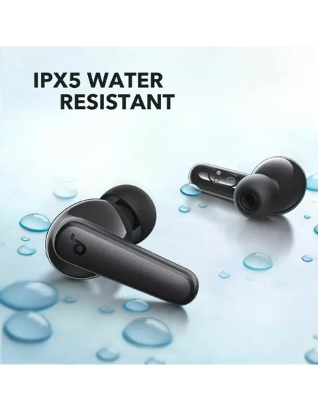 Casti TWS Anker "Soundcore R50i v2", tip butoni, utilizare multimedia, Bluetooth 5.3, 2 x mic, durata baterie pana la 30 ore, al