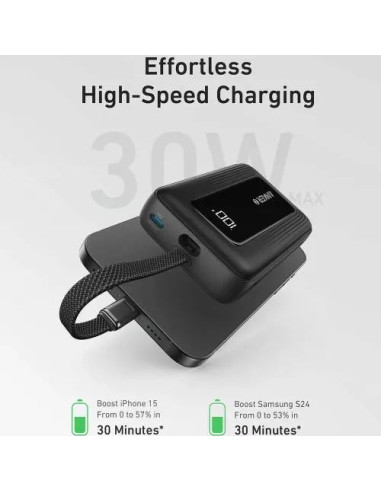 POWER BANK Anker "Zolo" 20.000 mAh, 30W cablu...