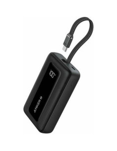 POWER BANK Anker "Zolo" 10.000 mAh, 30W, cablu USB-C...