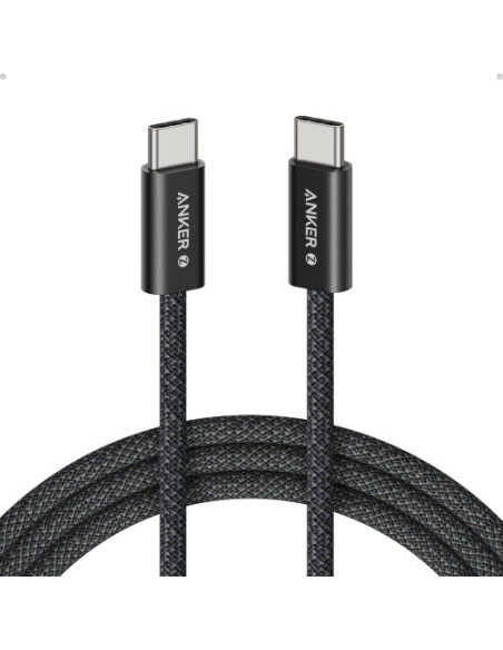 Cablu alimentare si date Anker, USB Type-C (T) la USB Type-C (T), 1.8m, 240W, braided, negru, "A8060H12" -194644056506