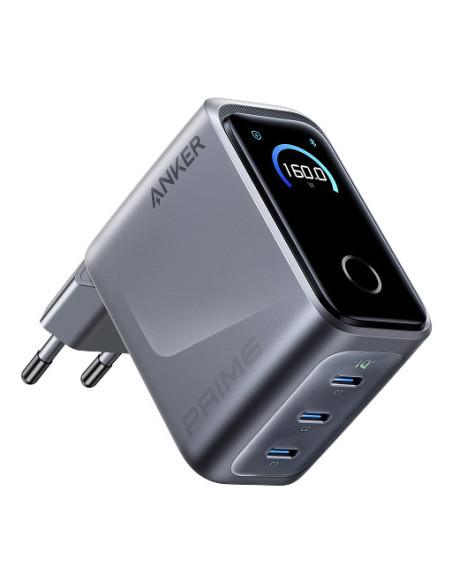 Alimentator retea Anker "Smart Display",160W, 3 Ports, argintiu "A2687341" -0194644243890