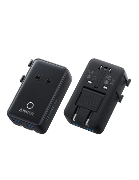 ALIMENTATOR SmartPhone la 220V Anker Anker Nano Travel Adapter (5-in-1, 20W) (H)Offline - UN (excluded CN, Europe) Black 1 "A921