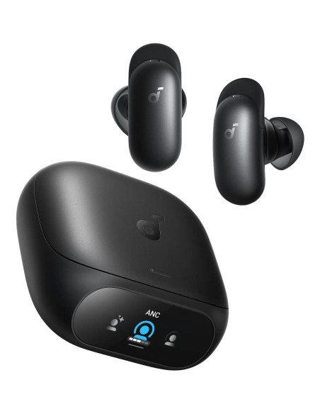 Casti Anker "Soundcore Liberty Pro 5", tip butoni, utilizare multimedia, Bluetooth 6.1, USB-C, microfon, autonomie 28 ore, ANC,