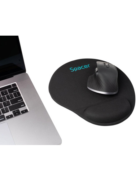 Mouse pad SPACER Mousepad Spacer cu gel 240mm negru