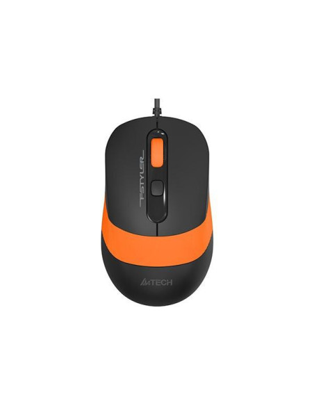 Mouse A4TECH Mouse A4tech cu fir, 1600 DPI, ng/orange